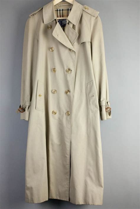 vintage womens burberry mac|Burberry trench coat sale women's.